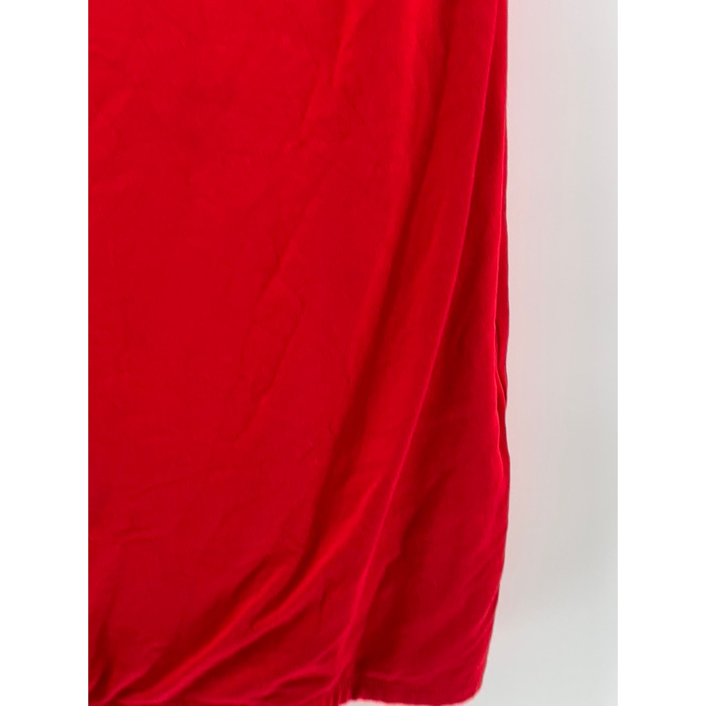 WILFRED FREE Women's Red Scoop-Neck Spaghetti Strap Bodycon Mini Dress SZ XS