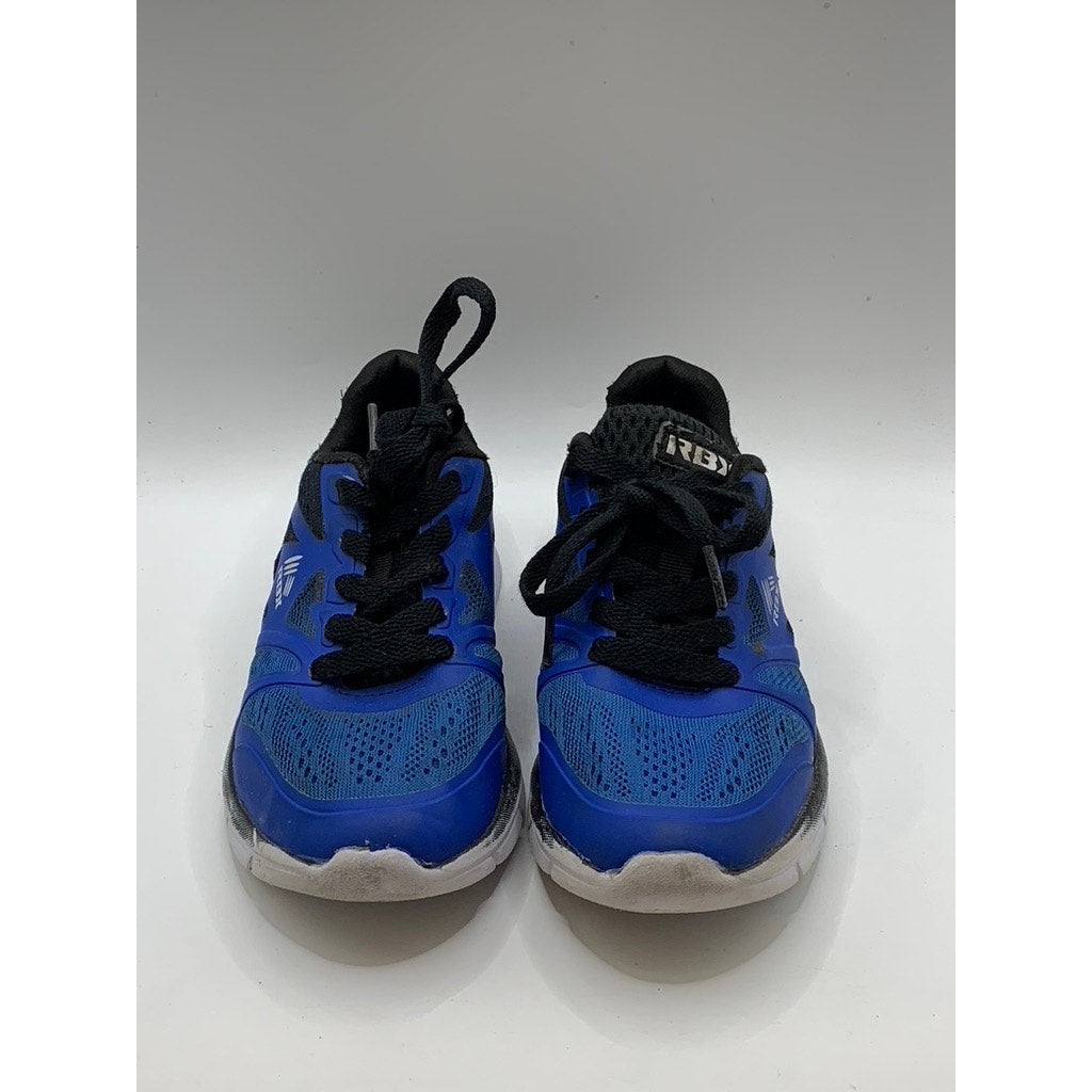 RBX Kids' Blue-Black Mesh Knit Running Shoes SZ 1