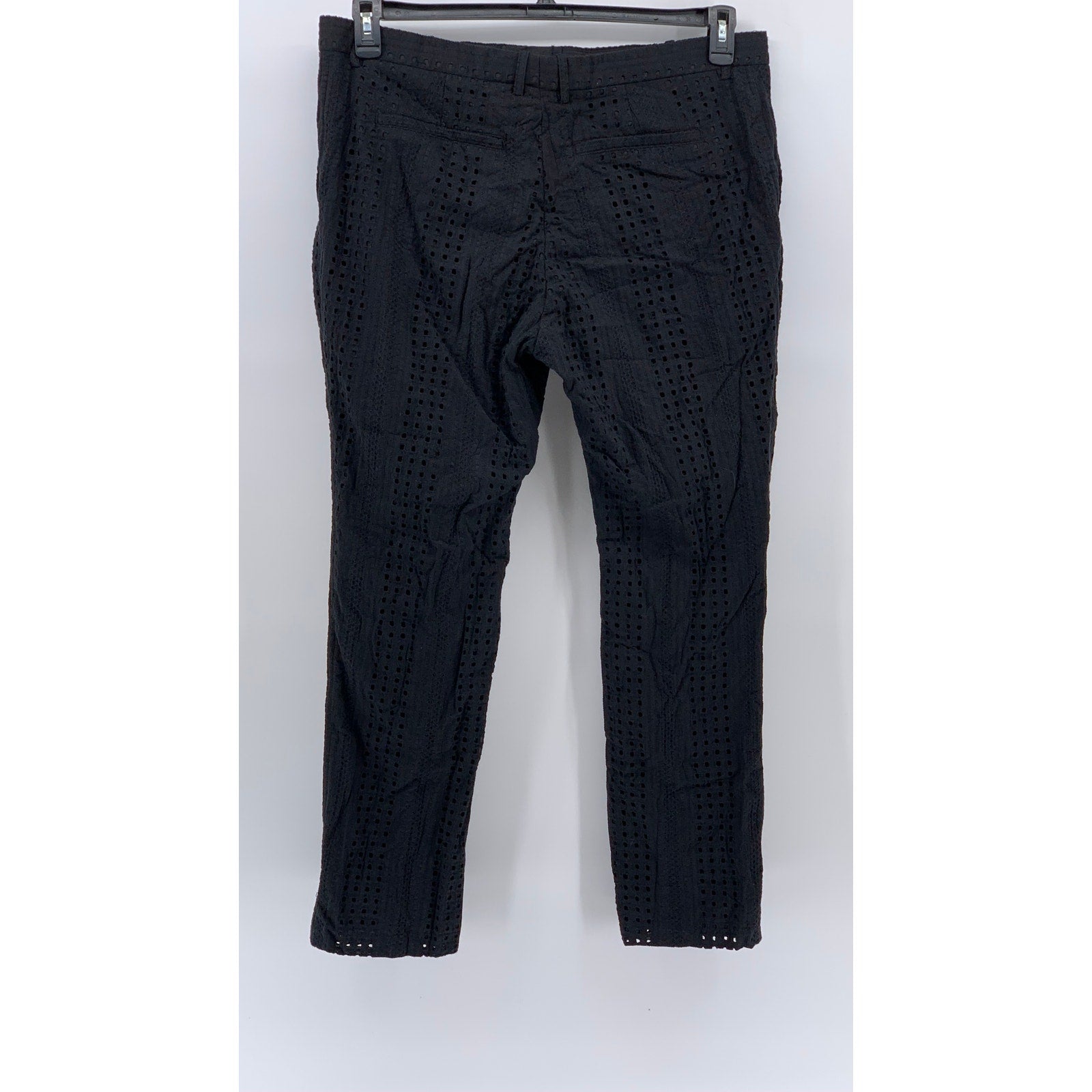 INC INTERNATIONAL CONCEPTS Men's Black Slim-Fit Eyelet Cutout Pants SZ 40