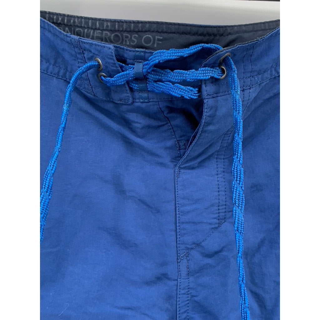 PATAGONIA Men's Blue Pull-On Wavefarer Swim Board Shorts SZ 31