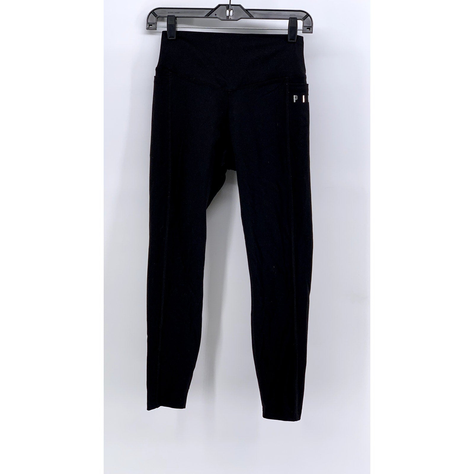 PINK VICTORIA'S SECRET Women's Black Ultimate High-Rise leggings SZ S