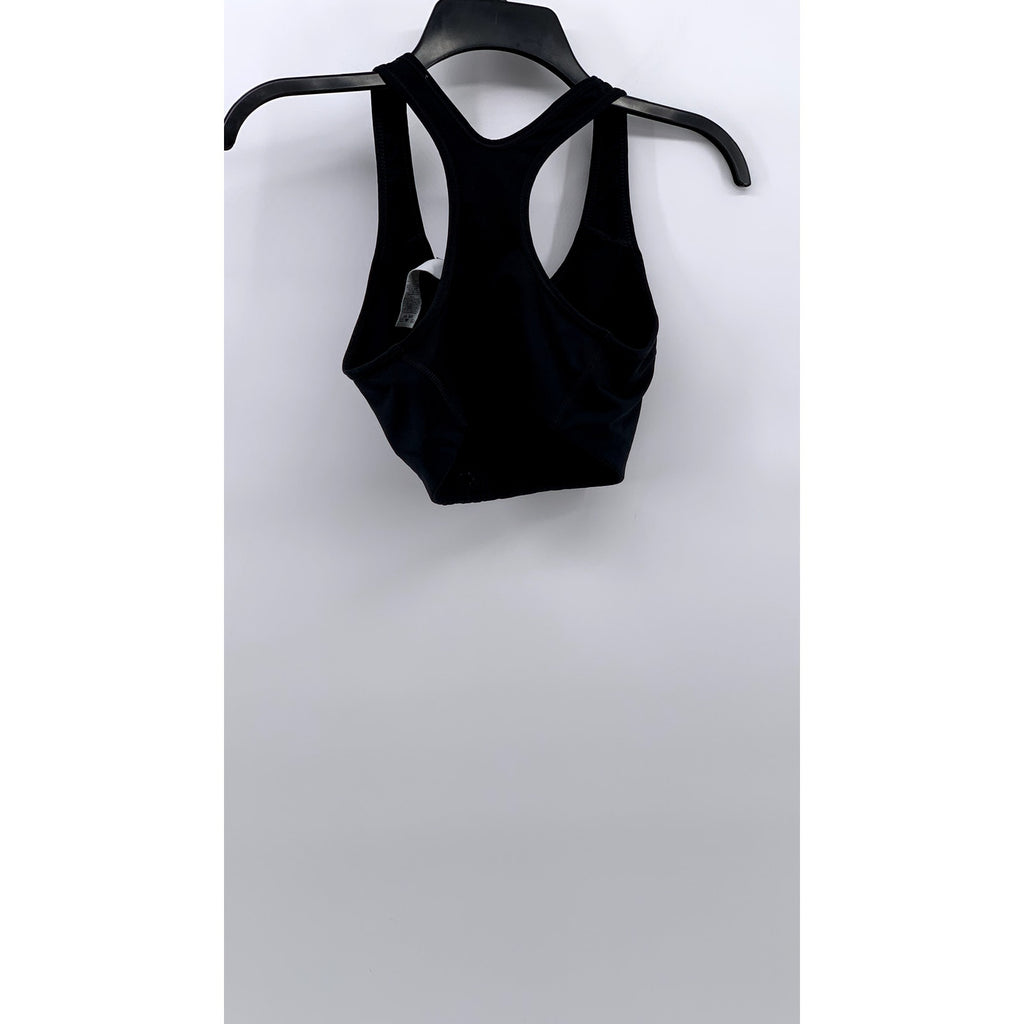 NIKE Women's Black Swoosh Racerback Sports Bra SZ S