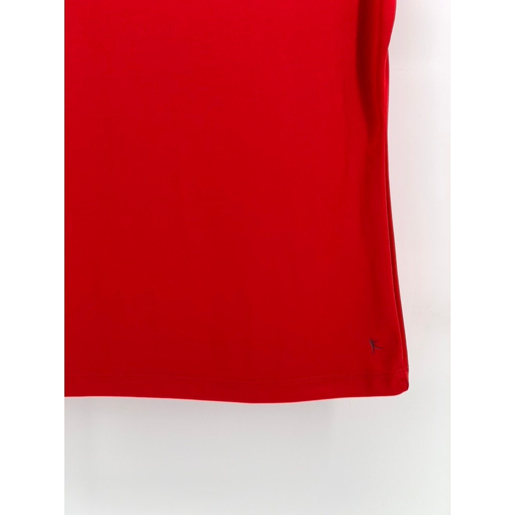 DANKSIN NOW Women's Red Active Short Sleeve Crewneck T-Shirt SZ L