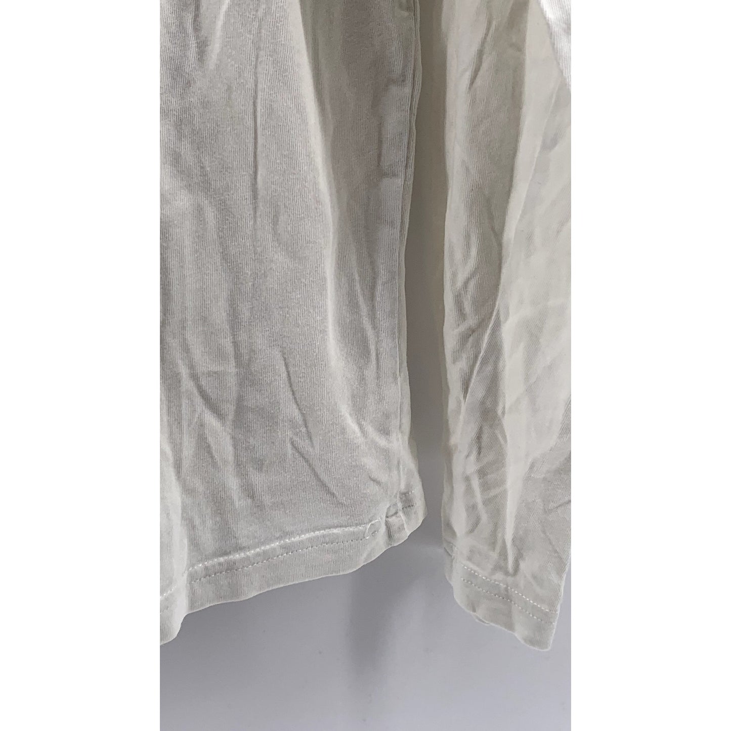 POLO RALPH LAUREN Men's White Hooded Lightweight Long Sleeve T-Shirt SZ M