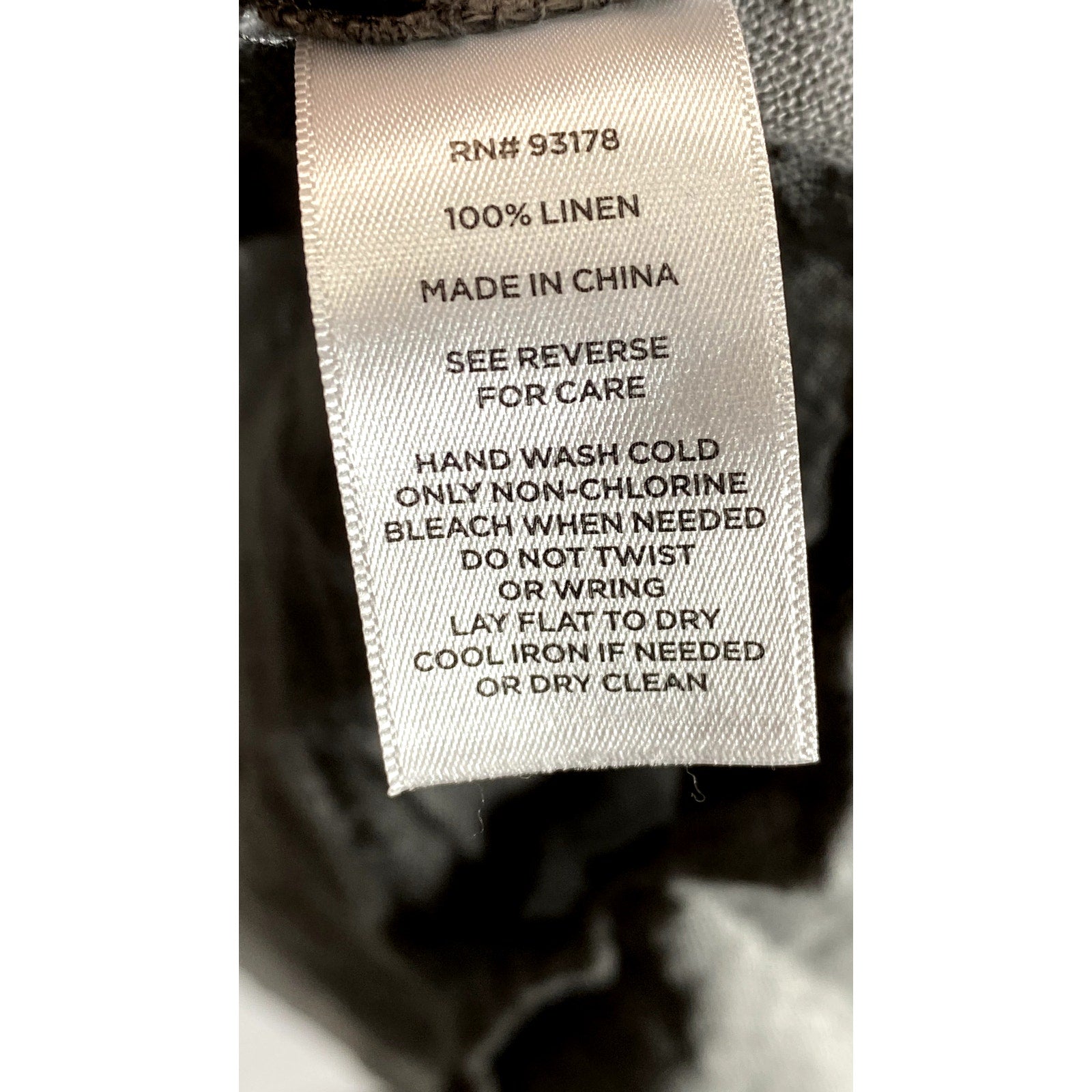 MEGASCHONI Women's Gray Linen Open-Front Lightweight Cardigan SZ S