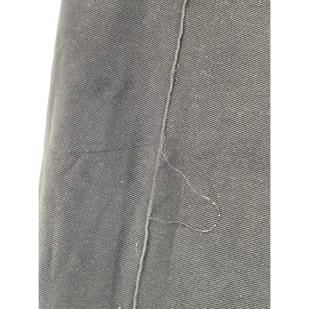 MICHAEL MICHAEL KORS Women's Black Striped Wide-Leg Pull-On Pants SZ M