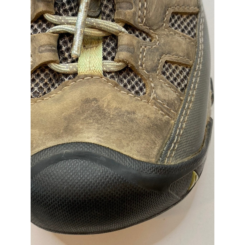 KEEN Men's Brown Targhee Vent Lace-Up lightweight Hiking Shoes SZ 8