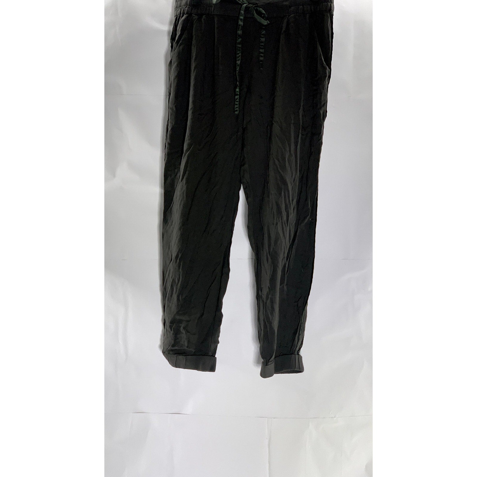 ARITZIA TALULA Women's Black Los Feliz Drawstring Dress Jogger Pant SZ M