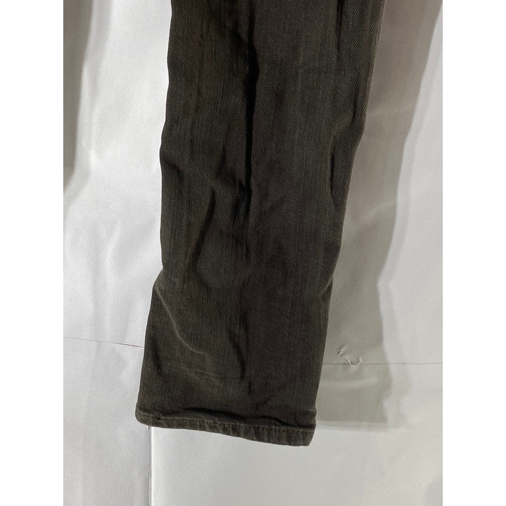 DONDUP Women's Black Solid Garment Dyed Kody Five-Pocket Skinny-Leg Jean SZ 26
