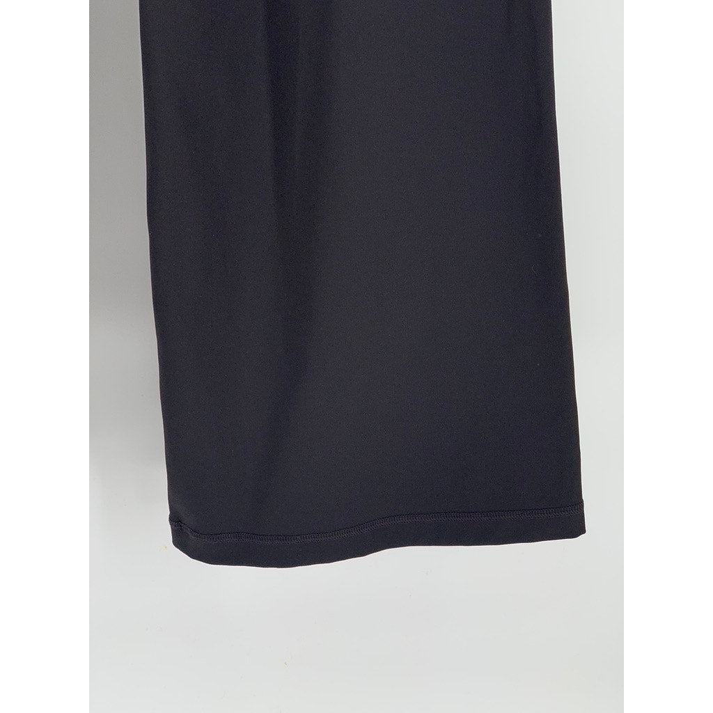 TEK GEAR Women's Black Solid Pull-On Flare Leggings SZ XL