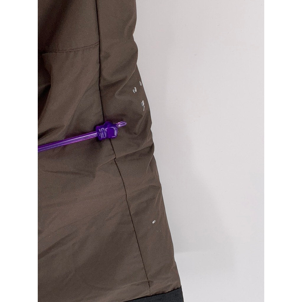 ICEBURG Women's Brown Lined Snow Ski Pants SZ L