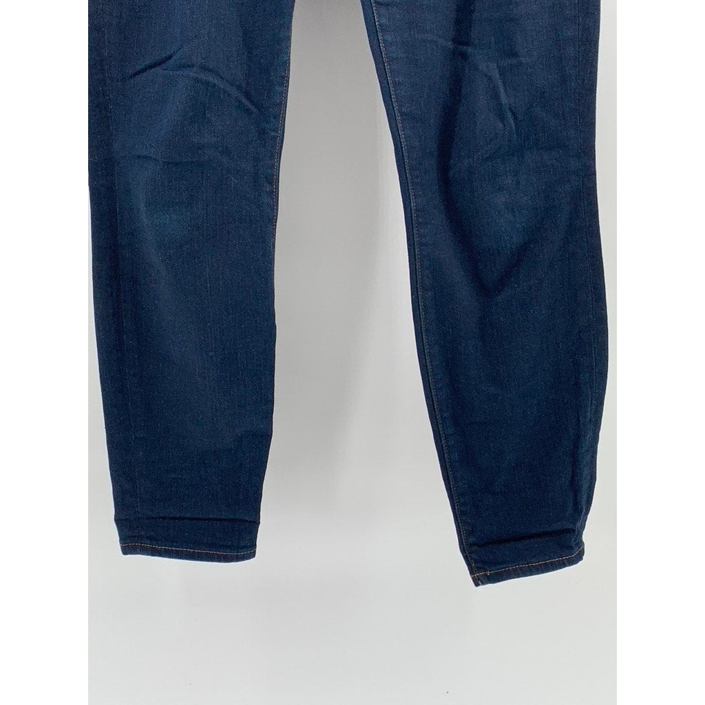 J.CREW Women's Dark Blue Denim Toothpick Skinny Five-Pocket Jeans SZ 29