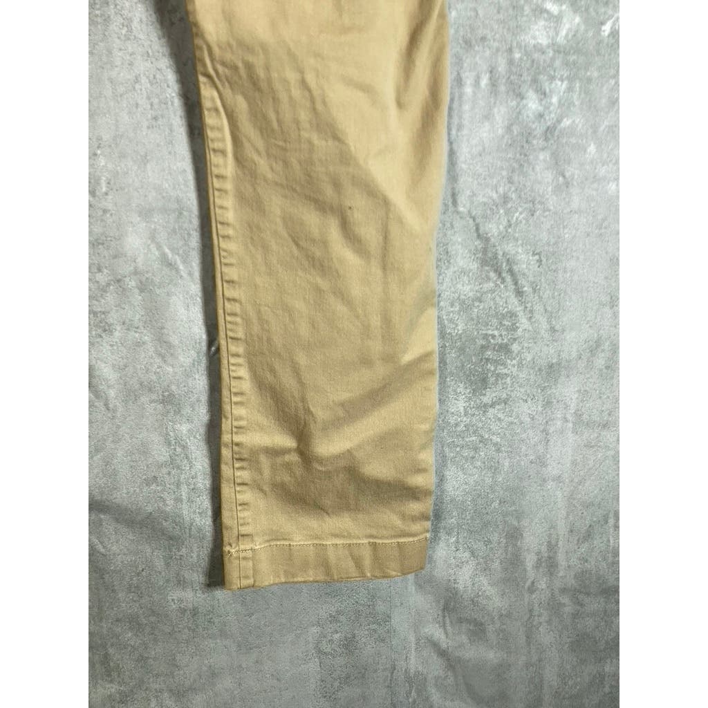 J.CREW Men's British Khaki Flex Slim-Fit Chino Pants SZ 34X32