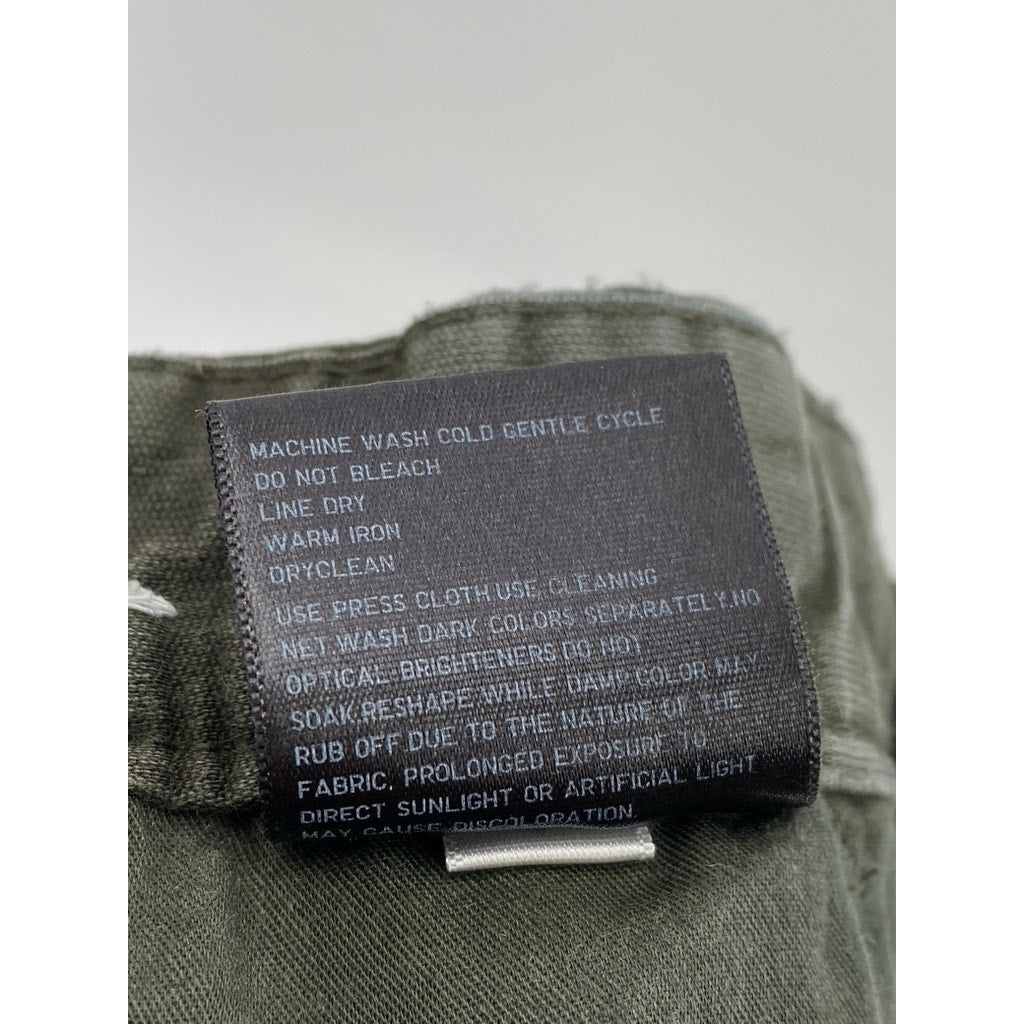 UNILQO Men's Dark Green Straight-Leg J Easy Work Pant SZ S