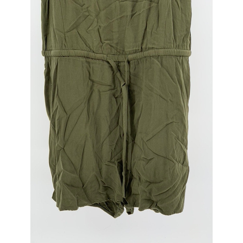 OLD NAVY Women's Hunter Pines Sleeveless Cami Romper SZ L
