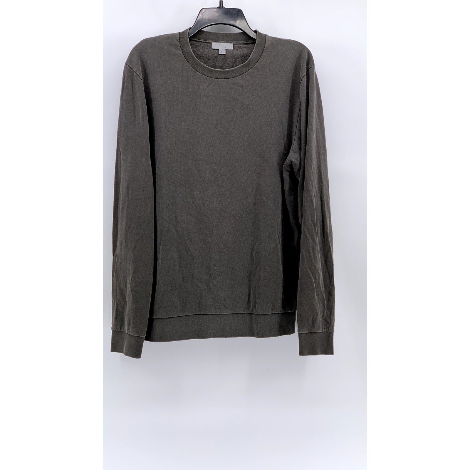 COS Men's Gray Long Sleeve T-Shirt SZ S
