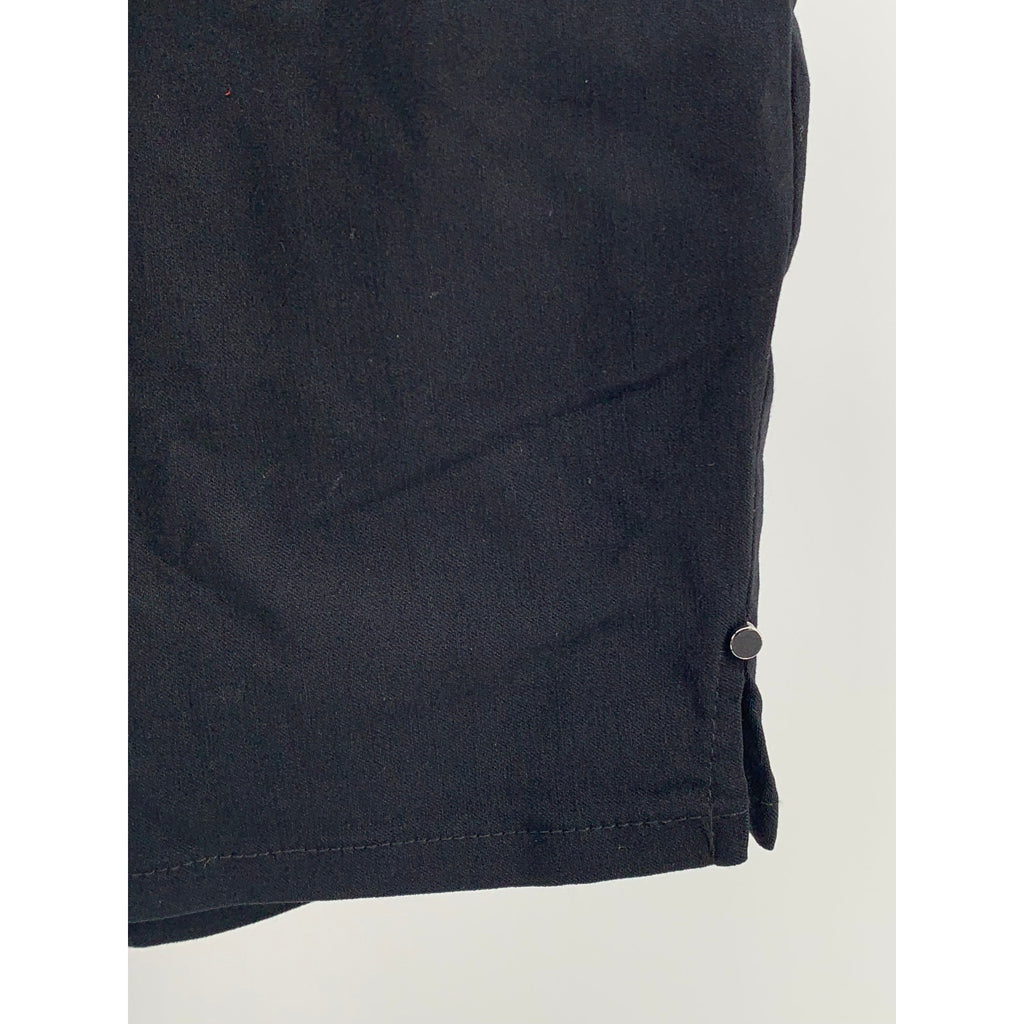 INC INTERNATIONAL CONCEPTS Women's Black Solid Regular-Fit Mid-Rise Shorts SZ 2