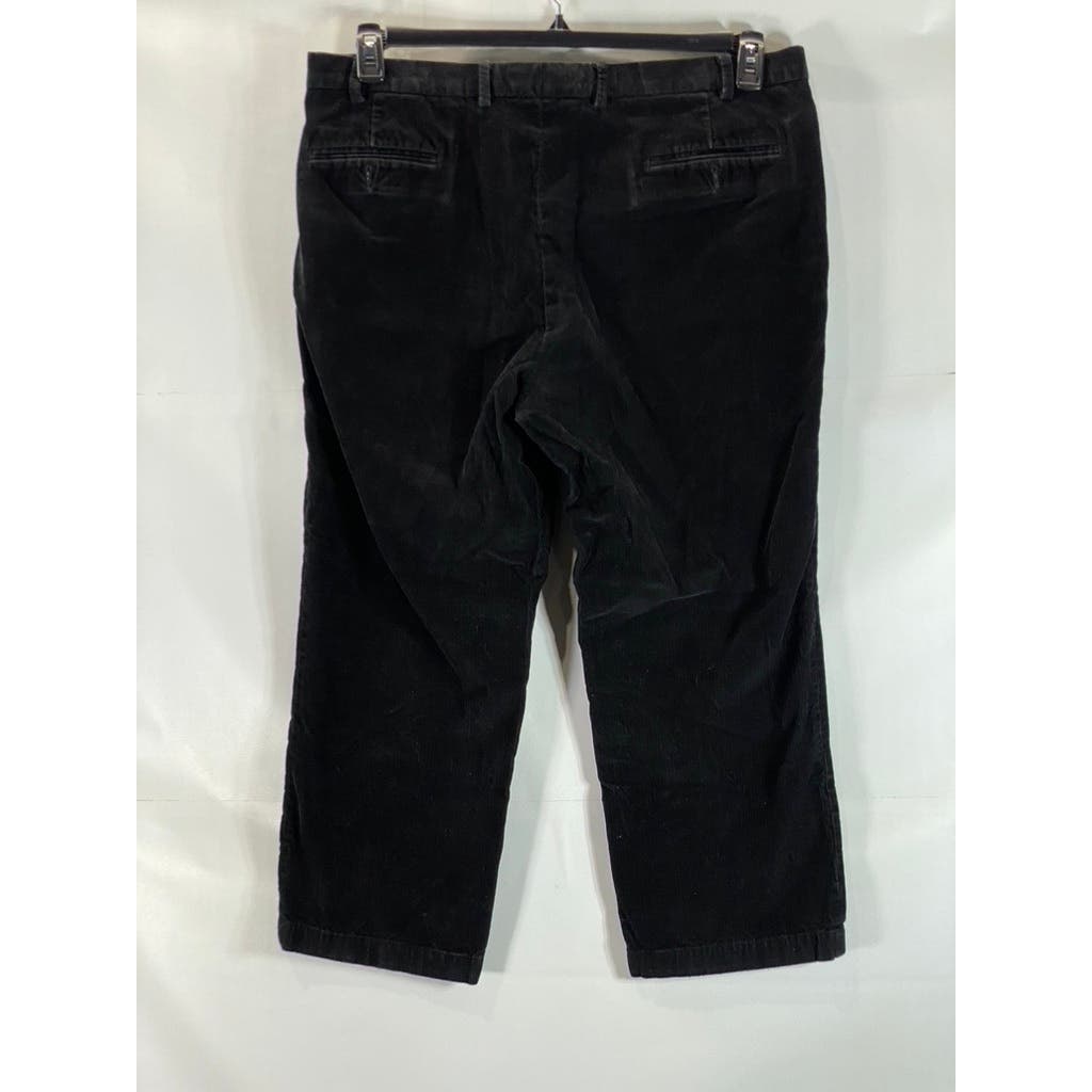 MICHAEL MICHAEL KORS Men's Black Corduroy Straight Leg Pants SZ 38X24