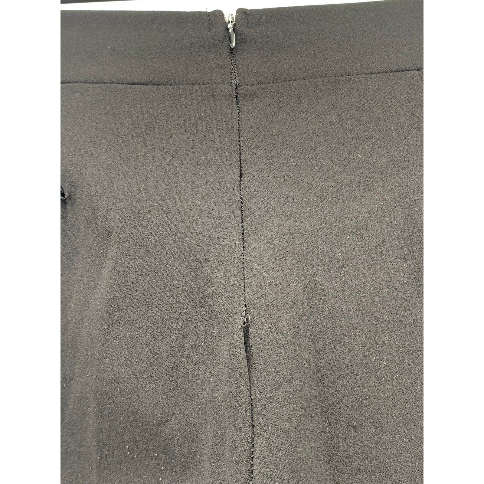 FASHION NOVA Women's Black High-Rise Asymmetrical Button Wide-Leg Pant SZ M