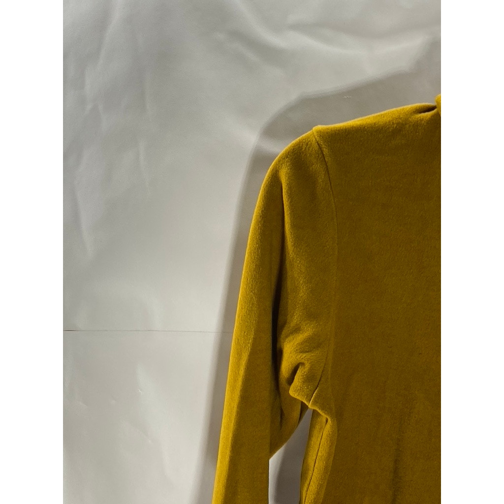 UNIQLO Women's Carmel Brown Heattech Turtleneck Long Sleeve Top SZ XS