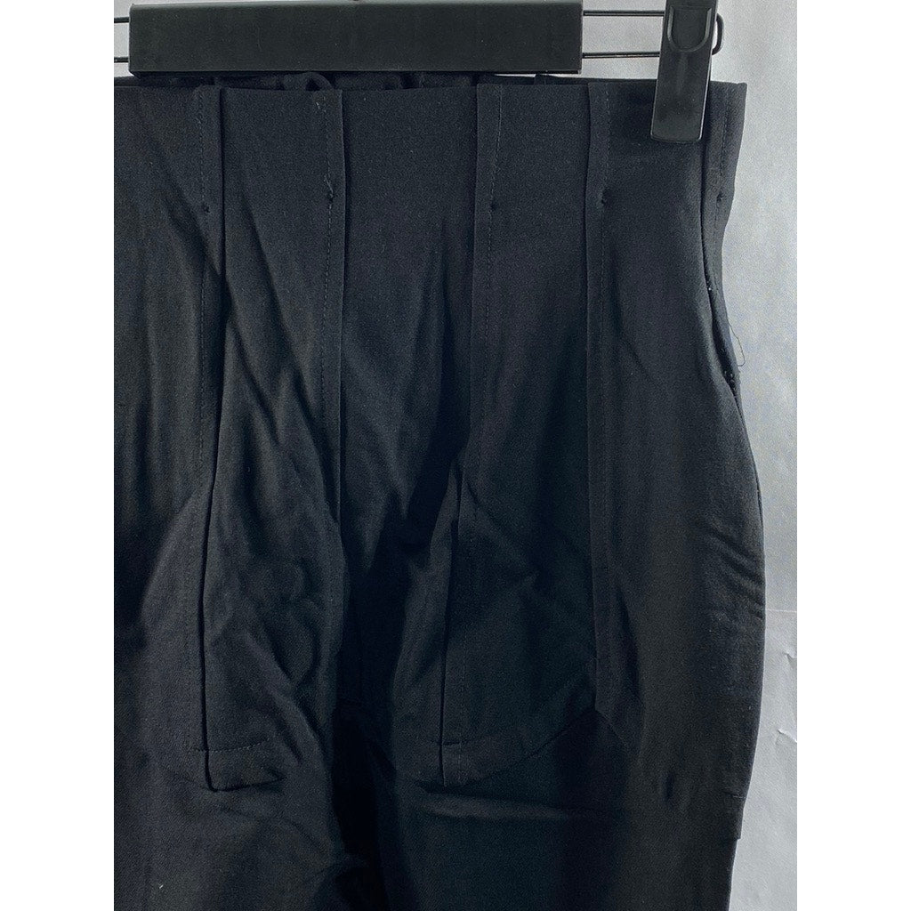 MR. CAT By Isabel De Pedro Women's Black Lace-Up High-Rise Skinny Pant SZ36(US2)