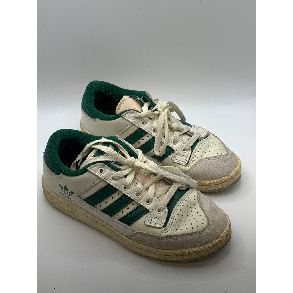 ADIDAS Men's White-Green Centennial 85 Low Sneakers SZ 5