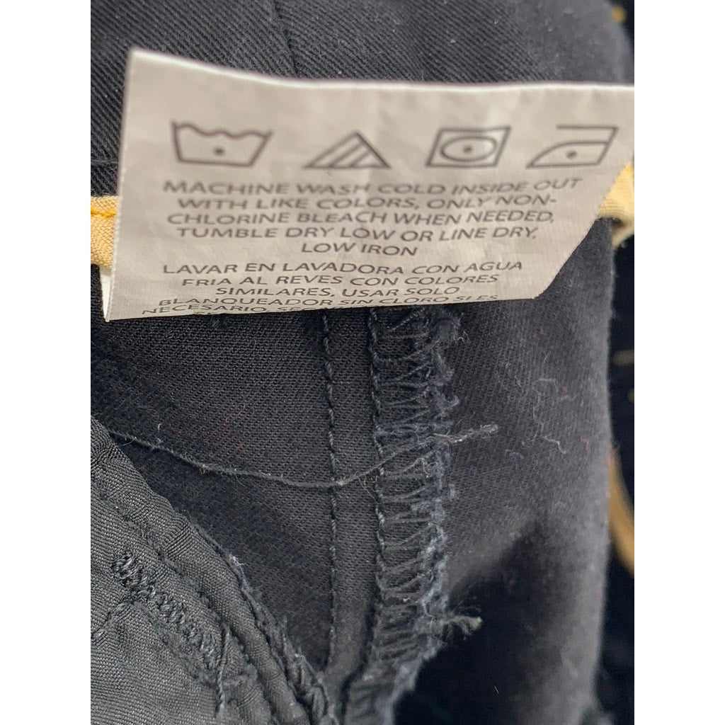 LEE Women’s Black Perfect Fit Straight-Leg Pants SZ 10