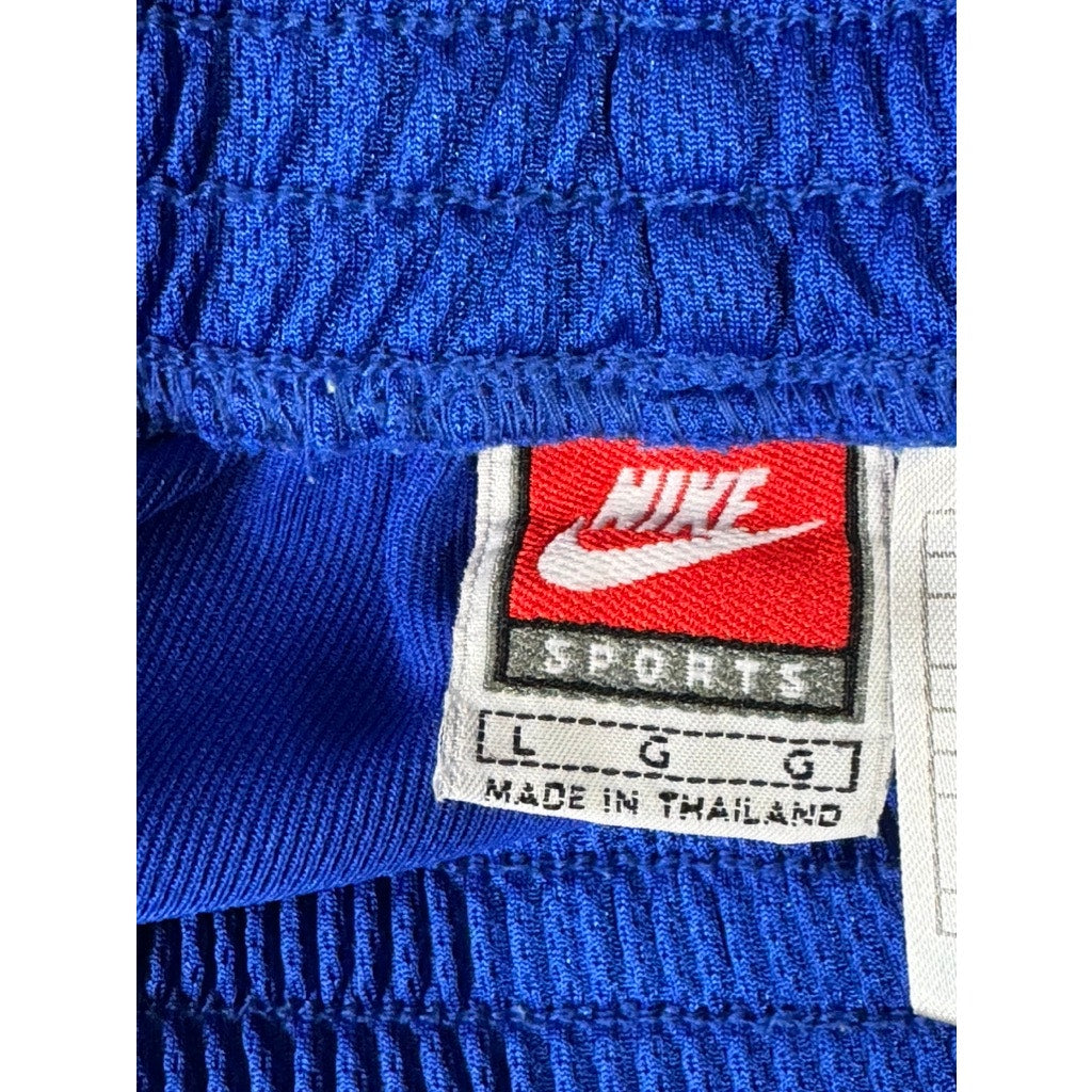 NIKE Sportwear Men's Dark Blue Breakaway Snap-Button Relaxed-Fit Pants SZ L