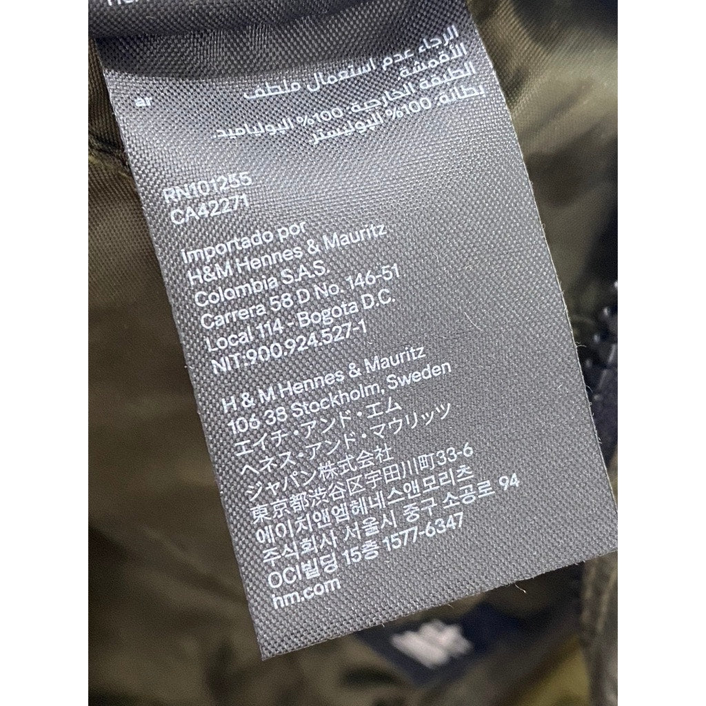 H&M Unisex Adult Dark Green Lightweight Adjustable Strap Belt Bag SZ OS