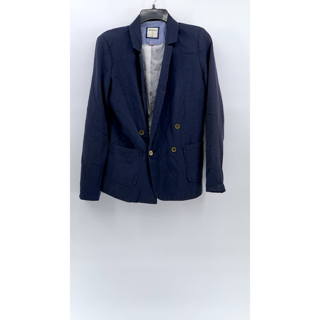 STRADIVARIUS Women's Navy Double Breast Blazer SZ M