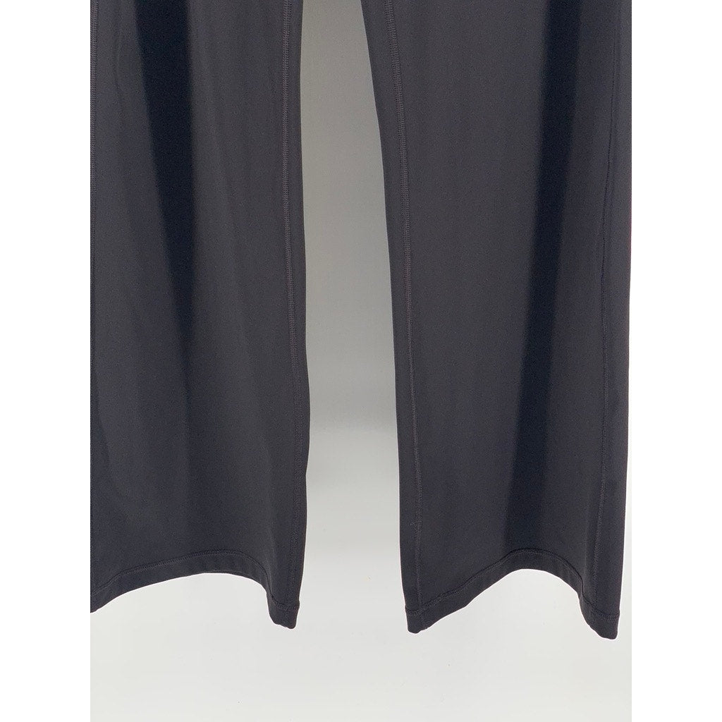TEK GEAR Women's Black Solid Pull-On Flare Leggings SZ XL