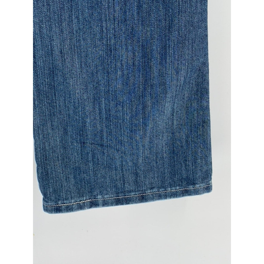 WRANGLER Women's Medium Wash Retro Mae Regular-Fit Bootcut Jeans SZ 32