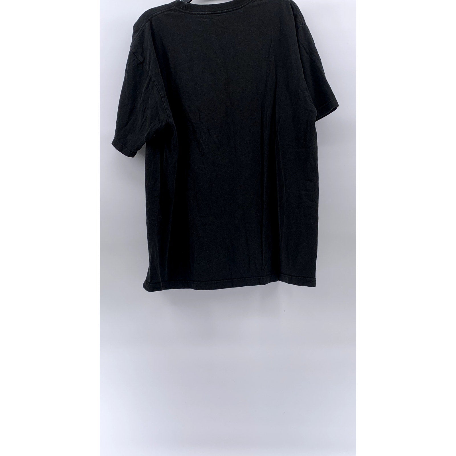 FANATICS Men's Black New York Yankees Logo Crewneck Short Sleeve T-Shirt SZ XL