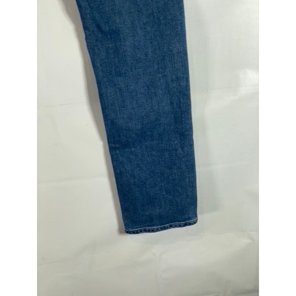 PAIGE Men's Holmes Blue Federal Slim Straight Five-Pocket Denim Jeans SZ 34