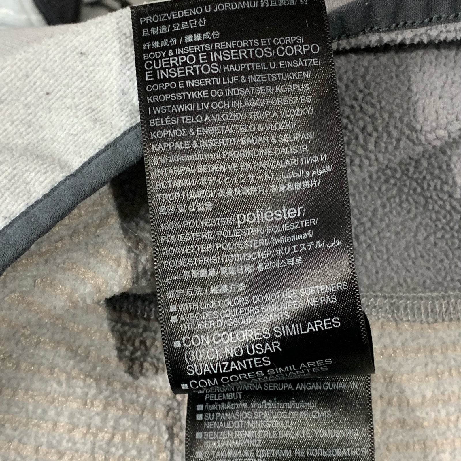 UNDER ARMOUR Men's Gray/Black Steel Goldgear Quarter-Zip Fleece Loose Sweater XL