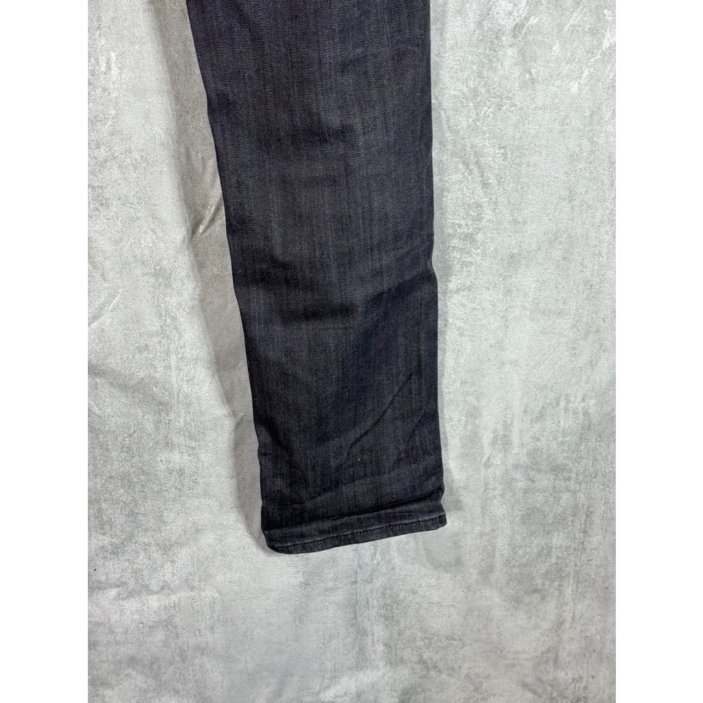 LEVI'S Women's Black 724 High-Rise Straight-Leg Denim Jeans SZ 31