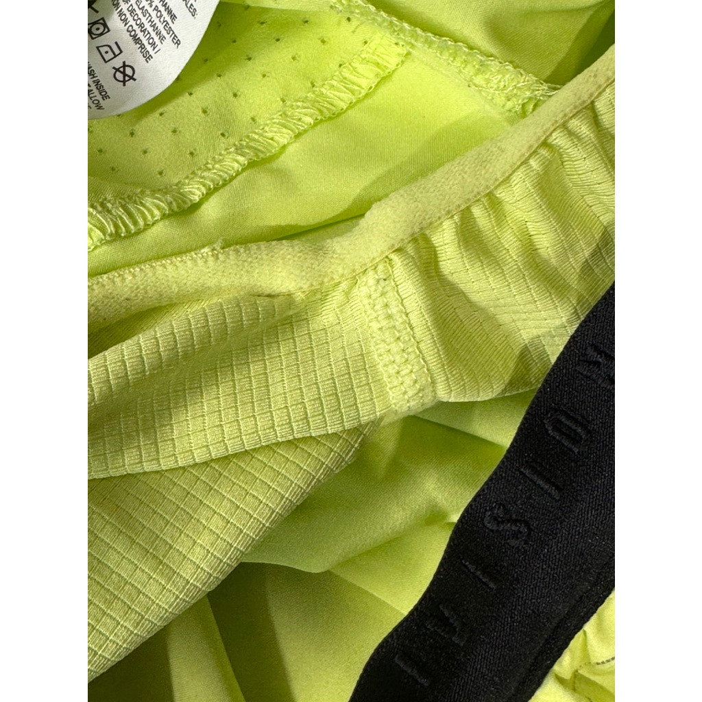 NIKE Men's Lime Yellow Dri-Fit Flex Stride Run Division 5" Shorts SZ XL