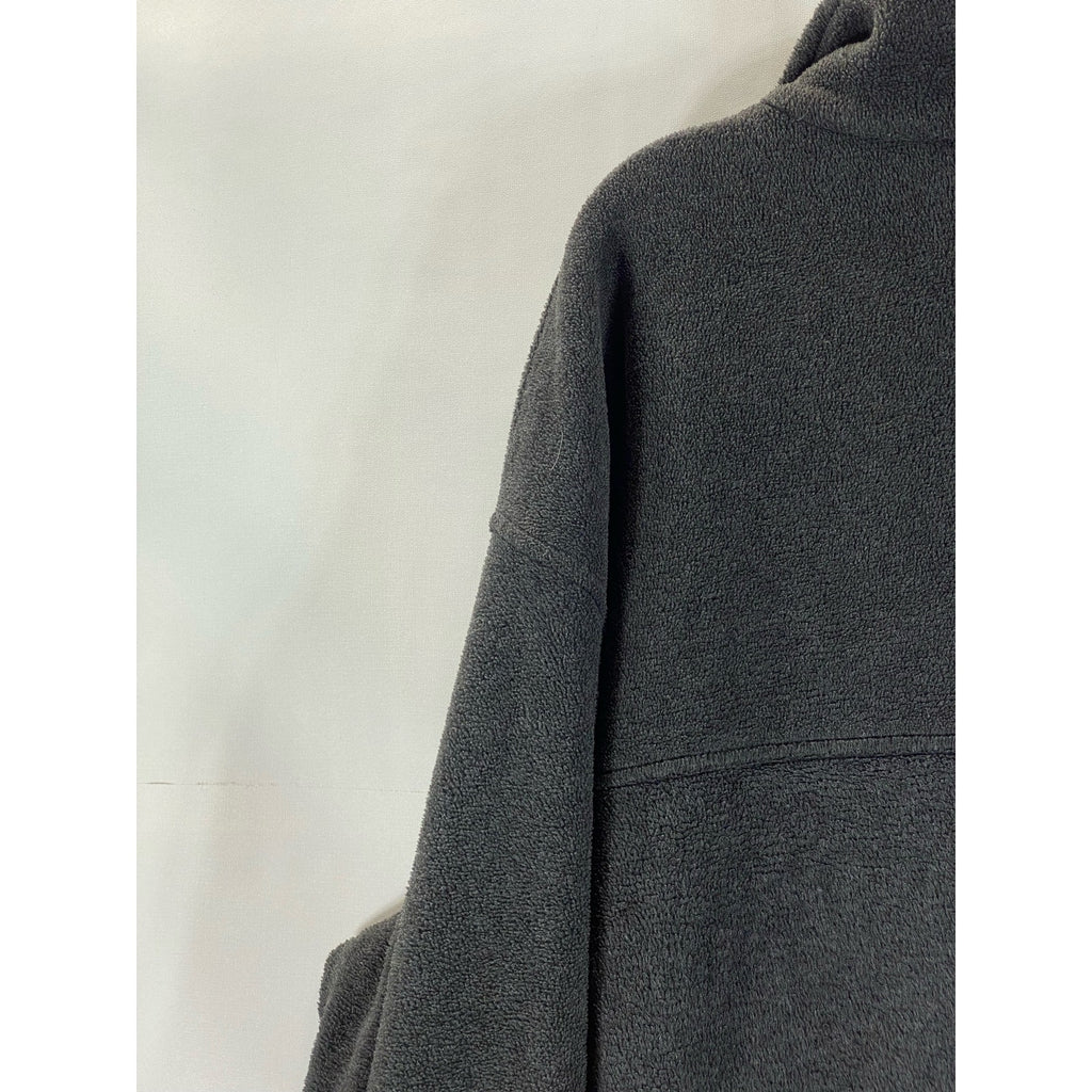 COLUMBIA Sportswear Men's Gray Granite Mountain Fleece Zip-Up Jacket SZ 2XL