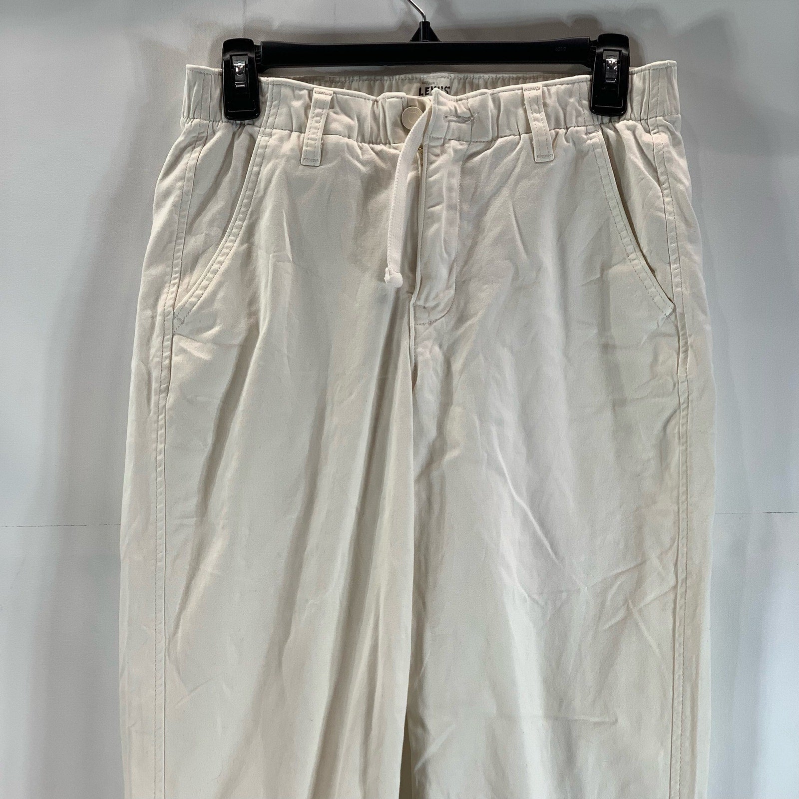 LEVI'S Men's Beige XX EZ Waist Taper-Fit Relaxed Chino Pants SZ XS