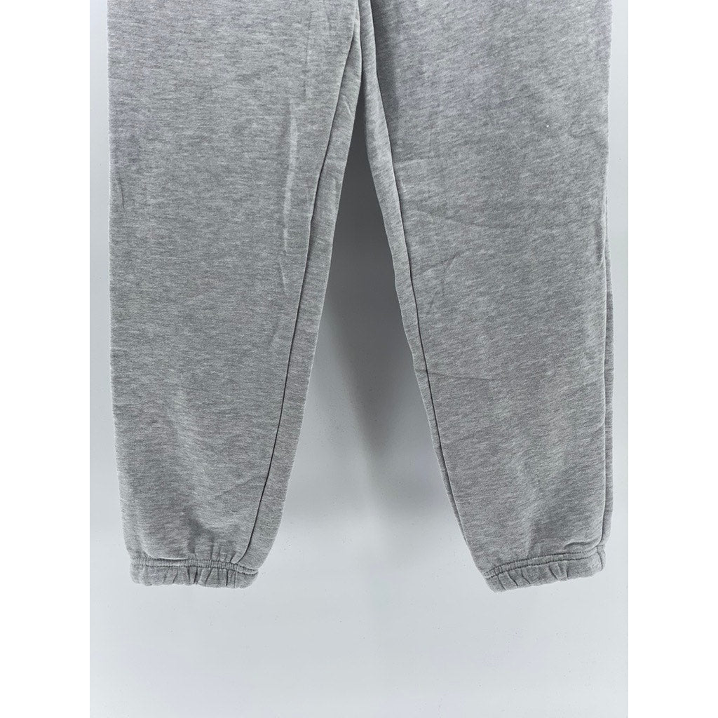 UNBRANDED Women's Light Gray Fleece Pull-On Casual Sweatpants SZ S