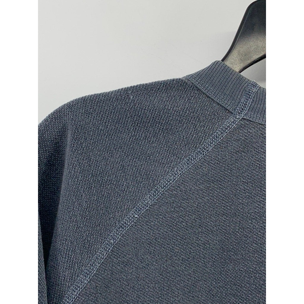 SKU CALIFORNIA Men's Blue Crewneck Relaxed Fit Sweatshirt SZ XL