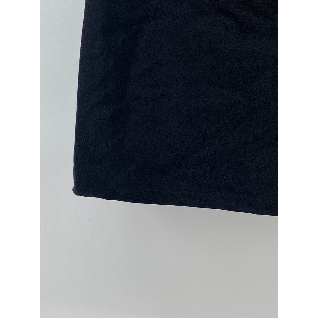 FOREVER 21 Women's Black Solid Straight Mini Skirt SZ S
