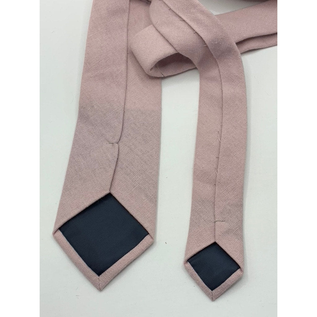 UNBRANDED Men's Pink Textured Tie SZ OS