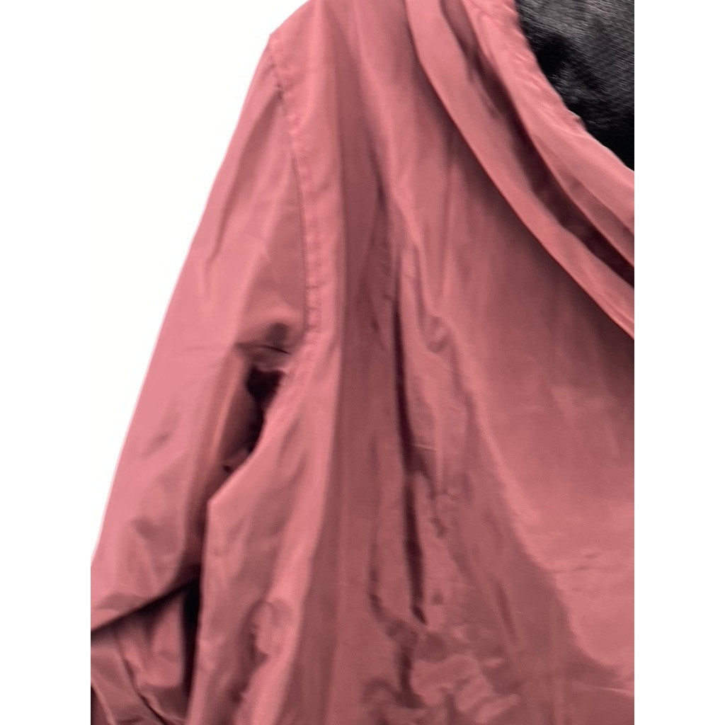 OAHU GEAR COMPANY Men's Burgundy Half Zip Long Sleeve Pullover Jacket SZ S