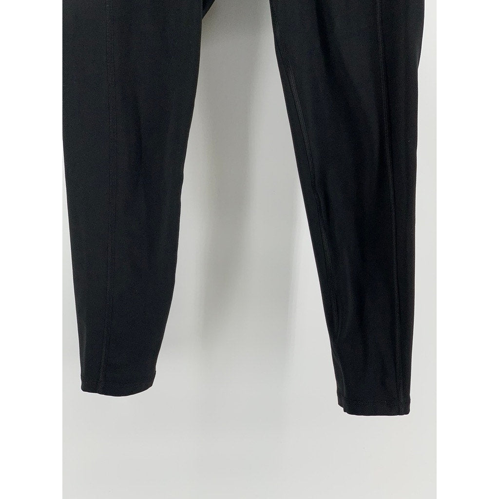 VICTORIA'S SECRET Women's Black Solid High-Rise Leggings SZ 10