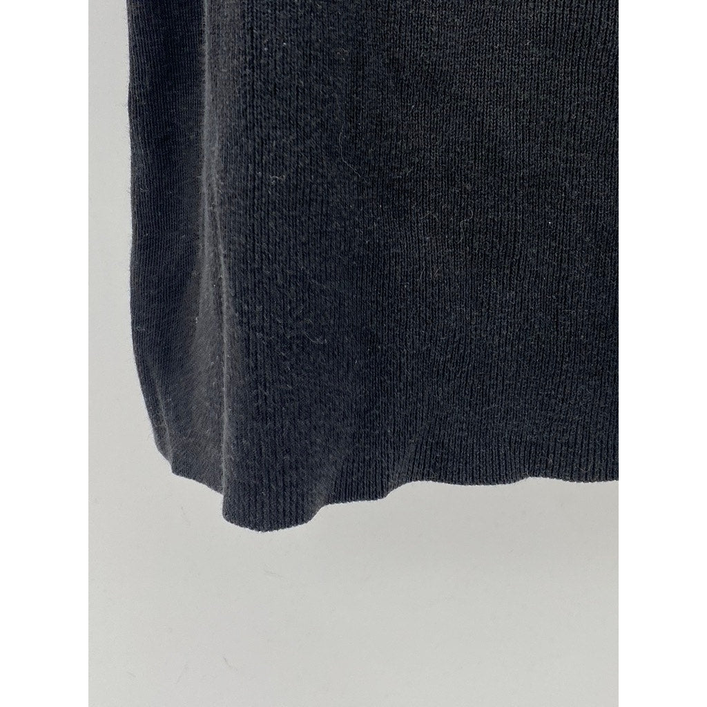 INC INTERNATIONAL CONCEPTS Women’s Black Knit Square-Neck Tank Top SZ XL