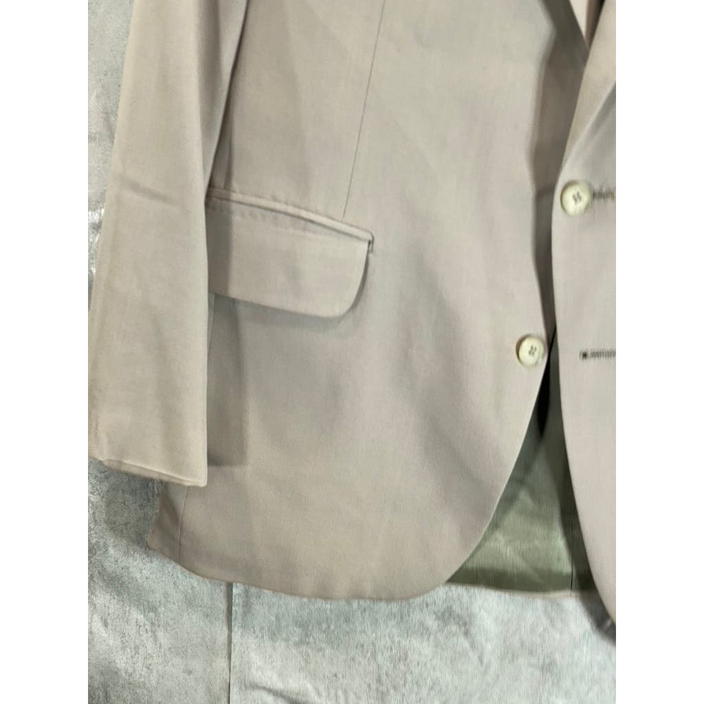DANIEL HECHTER Men's Beige Two Button Vintage Blazer SZ 38R