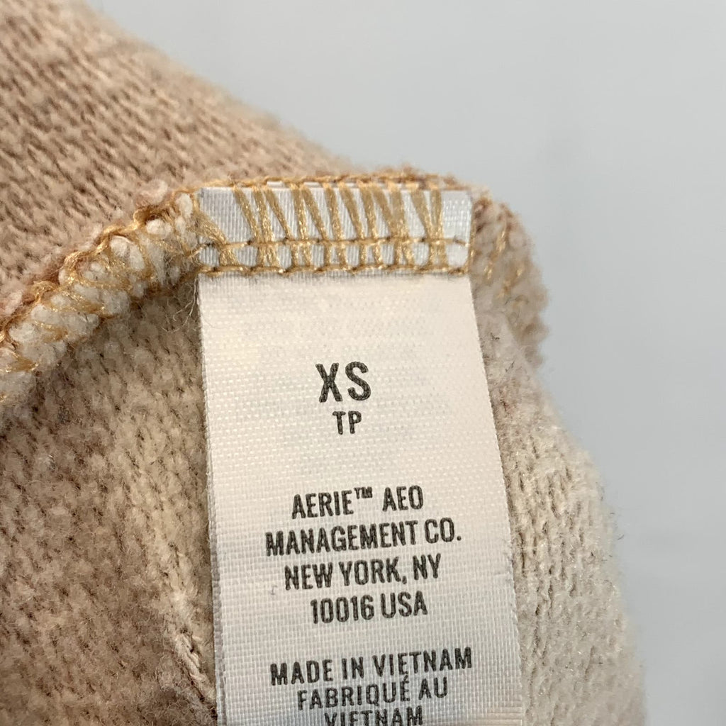 AERIE Women's Orange Drawstring Pull-On Jogger Sweatpants SZ XS