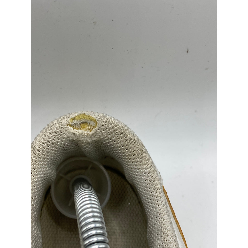 NIKE Men's Distressed White Leather Court Legacy Round-Toe Lace-Up Sneakers SZ11