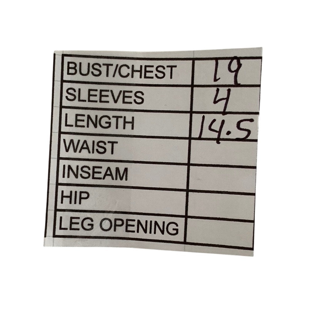 UNIQLO Women's Camel Brown Solid Crewneck Short Sleeve Oversized Crop Top SZ XS